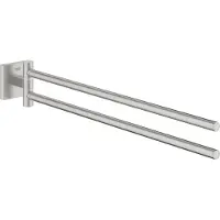 GROHE Start Cube QuickFix Handtuchhalter, 2-armig