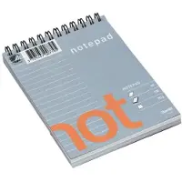 Bantex Notizblock bantex wire-o, a6, liniert, 100 Blatt, 70 g