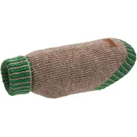 Hunter - Dogcoat Odense 30 + hat, beige/green - (203525)