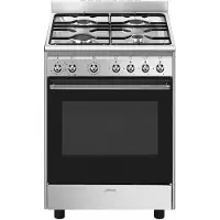 Smeg Concert CX60GMX Küchenherd Freistehender Herd Elektro Gaskochfeld Edelstahl