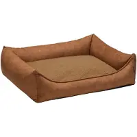 Beeztees Lua Orthopädisches Hundebett - Cognac - 100 x 80 cm