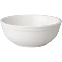Mammoet Budgetline Schalen, Ø 15 cm 40 cl, 6 Stück, Weiß Porzellan, Schüsseln