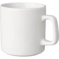 Mammoet Budgetline Brabant Becher, 20 cl, 12 Stück, Weiß Porzellan