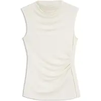 BOSS Top aus Stretch-Jersey mit drapiertem Kragen Grösse XL