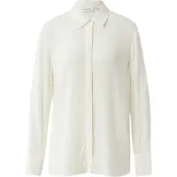 Comma Blouses White Größe: 42 | Longsleeves Outlet | Damen | Weiß
