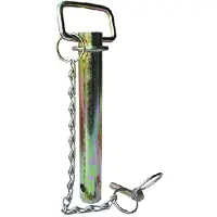 Protempo trekkerpen met ketting en splitspen 25 x 160 x 185 x 10 mm