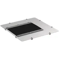 EFB Elektronik Modul mit Bürstendurchlass, Öffnung A, RAL9005, für Schrankserie PRO, Moduleinsatz fü