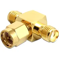 DeLOCK SMA-Stecker zu 2xSMA-Buchse