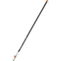 Gardena 3715-20, Handwerkzeug-Griff, Aluminium, Kunststoff, Aluminium, Schwarz, Orange, Anti-Rutsch-Griff, 150 cm