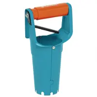 Gardena Blumenzwiebelpflanzer, Blau, Orange, Duroplast, Edelstahl