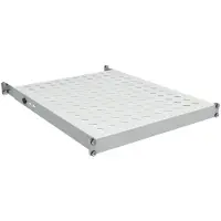 EFB Elektronik 48,30cm (19") 1HE Fachboden fest, ET 350..450 mm, 120 kg, ST 600, RAL9005 Hersteller: (691651FTS.6)