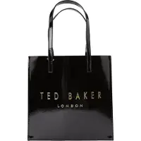 Ted Baker Shopper Crinkon Crinkle Icon Bag Black schwarz