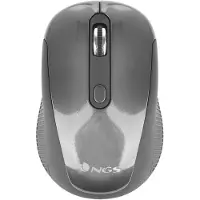 NGS Haze, Beidhändig, Optisch, RF Wireless, 1600 DPI, Schwarz, Graphit