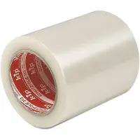 Kip-tape Schutzfolie LDPE 313 transparent Länge 100 m Breite 125 mm