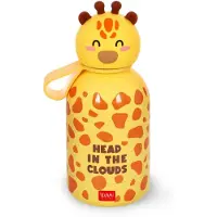 Legami Hot&Cold Kids Bottle Giraffe, Thermoflasche, Isoflasche, Trinkflasche, Kinder, 310 ml, KSSB0008
