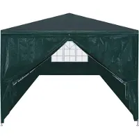 vidaXL Cloris DesignMöbel Pavillons & Partyzelte - Grün Partyzelt 3x9 m Grün Schlichtes2098521