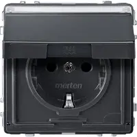 Merten SCHUKO-Steckdose anth MEG2312-7214