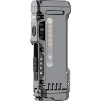 Wuben X4 Grey, aufladbare, taktische EDC-Taschenlampe, 1500 Lumen