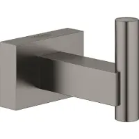 GROHE Bademantelhaken Essential Cube hard graphite gebrstet 40511AL1