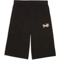 Puma Sporthose "MID 90s Relaxed Lange Shorts Mädchen"