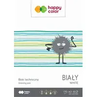 HAPPY COLOR Weisser technischer Block A3/10K COLOR