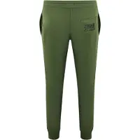 Roberto Cavalli Cavalli Class Print-Logo Olivfarbenen Sweatpants