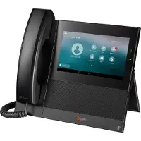 HP CCX 600 Business-Medientelefon mit Open SIP und PoE-fähig, IP-Telefon, Schwarz, Kabelgebundenes Mobilteil, Android 12, 24 Zeilen, LCD