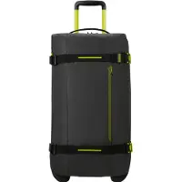 American Tourister Urban Track Duffle/Wheels M Coated black/lime