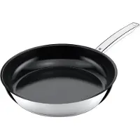 WMF Bratpfanne "Durado" Cromargan Edelstahl Rostfrei 18/10 1 tlg. tlg. Antihaftbeschichtet,für alle Herdarten geeignet, energiesparend