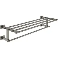 GROHE Multi-Badetuchhalter Essential Cube hard graphite gebrstet 40512AL1