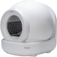 Beeztees Automatische Katzentoilette Moeza weiß