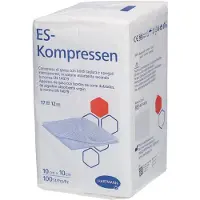 EurimPharm Arzneimittel GmbH Es-Kompressen unsteril 10x10 cm 12fach 100 St Kompressen