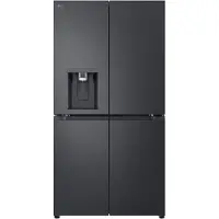 LG GMF960EV2E French Door (646 l, E, 1792 mm hoch, Essence Black Steel)