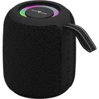 Gembird Bluetooth LED Lautsprecher in Schwarz - Kompakt mit RGB Beleuchtung