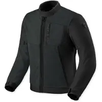 REV'IT! Revit Highcrest H2O wasserdichte Motorrad Textiljacke, schwarz, L