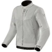 REV'IT! Revit Highcrest H2O wasserdichte Damen Motorrad Textiljacke, silber, 46