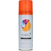 Sibel Fluo Hair Colour Spray Orange - Art P001148 125 ml