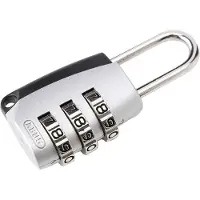 ABUS 155/20 3 Mm Combination Padlock Weiß