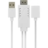 Avizar USB Kabel MHL weiblich zu HDMI männlich zu männlich HDTV Smartphone/Tablett