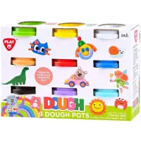 Playgo Tonset 9 Farben – 9x56 Gramm