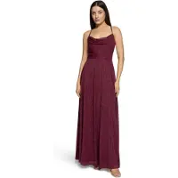 Vera Mont Abendkleid "Damen mit Wasserfallausschnitt" Ohne Tasche Glitzer