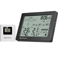 Bresser BaroTemp HZ Wetterstation Funk mit Außensensor, Barometer