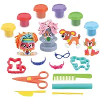 Playgo Junior Tierpflege-Tonset - 6 Tontöpfe