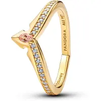 Pandora 164334C01 Damenring Disney Prinzessin Aurora Tiara Goldfarben