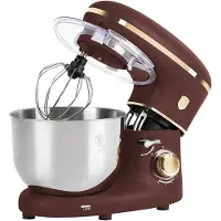 Berlinger Haus BH9509, Standmixer, Bordeaux, Kneten, Mixen, Whisking, 6 l, Drehregler, Leistung