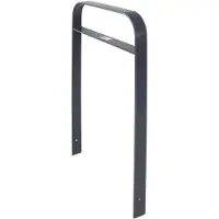 Baumarktplus Fahrradanlehnbügel 115 x 76 cm Flachstahl 13 mm Anthrazit Einbetonieren Fahrradständer Parker Typ H