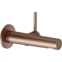 Keuco Fertigmontageset Edition 400 UP-Waschtisch-Einhebelmischer, o. Abl.garn, Rot geb., 165mm