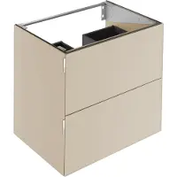 Keuco EDITION 11 ART Waschtischunterschrank, 2 Frontauszüge, 800x700x490mm, mit LED-Beleuchtung, 32512850801