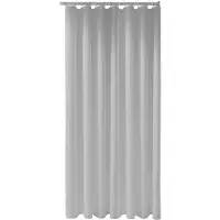 Keuco Duschvorhang PLAN uni 1400x1800mm lichtgrau 8 Ösen