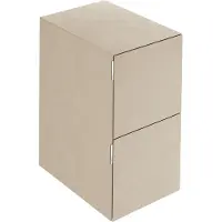 Keuco EDITION 11 ART Sideboard, 2 tiroirs frontaux, 400x700x490mm, avec éclairage LED, 32542910401
